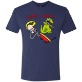 T-Shirts Vintage Navy / S Tommy and Reptar Men's Triblend T-Shirt