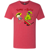 T-Shirts Vintage Red / S Tommy and Reptar Men's Triblend T-Shirt