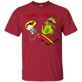T-Shirts Cardinal / S Tommy and Reptar T-Shirt