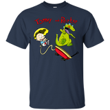 T-Shirts Navy / S Tommy and Reptar T-Shirt
