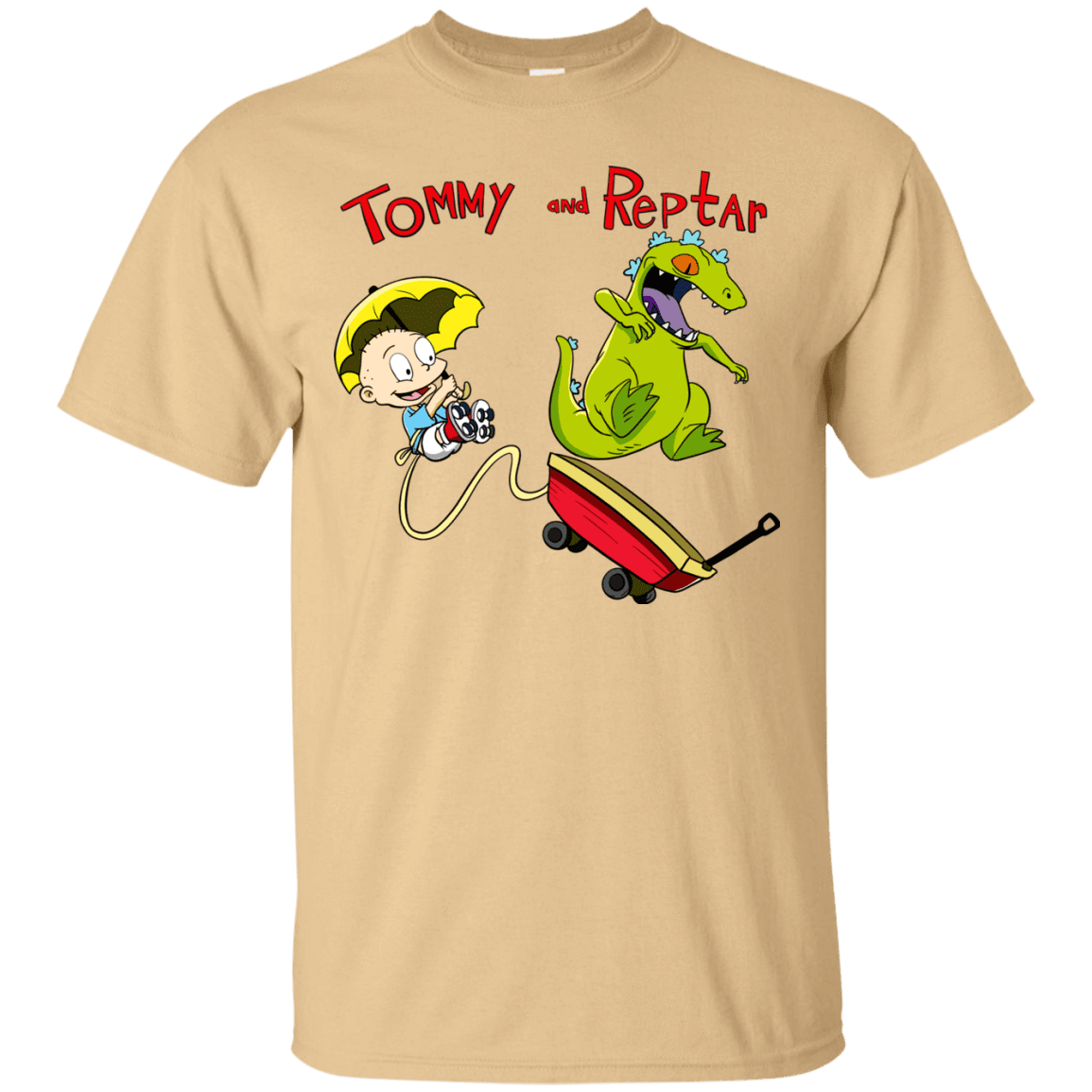 T-Shirts Vegas Gold / S Tommy and Reptar T-Shirt