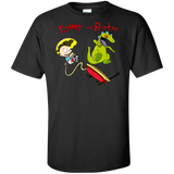 T-Shirts Black / XLT Tommy and Reptar Tall T-Shirt