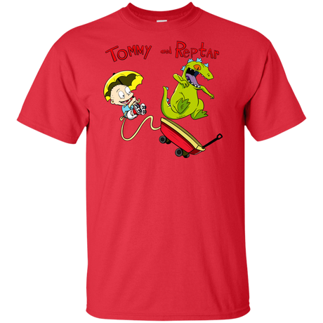 T-Shirts Red / XLT Tommy and Reptar Tall T-Shirt