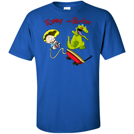 T-Shirts Royal / XLT Tommy and Reptar Tall T-Shirt