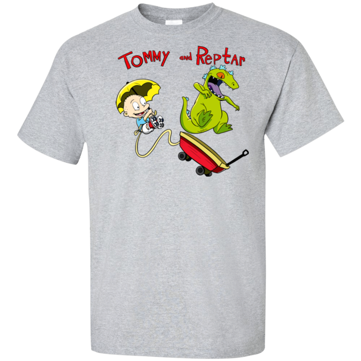 T-Shirts Sport Grey / XLT Tommy and Reptar Tall T-Shirt