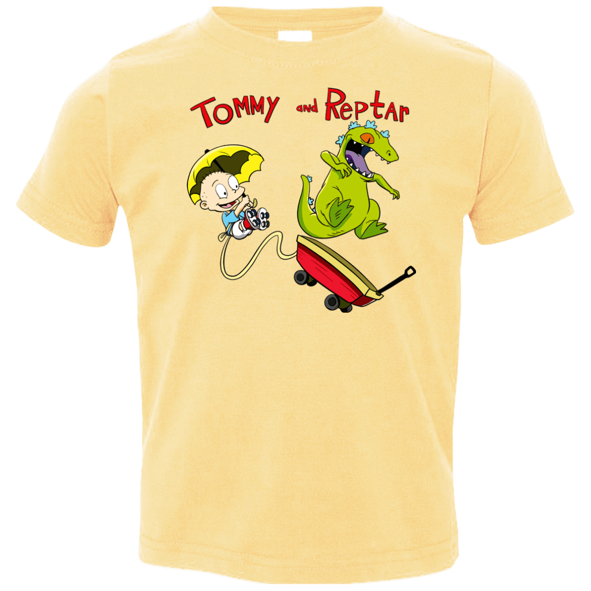 T-Shirts Butter / 2T Tommy and Reptar Toddler Premium T-Shirt