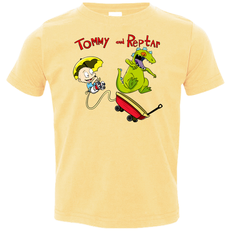 T-Shirts Butter / 2T Tommy and Reptar Toddler Premium T-Shirt