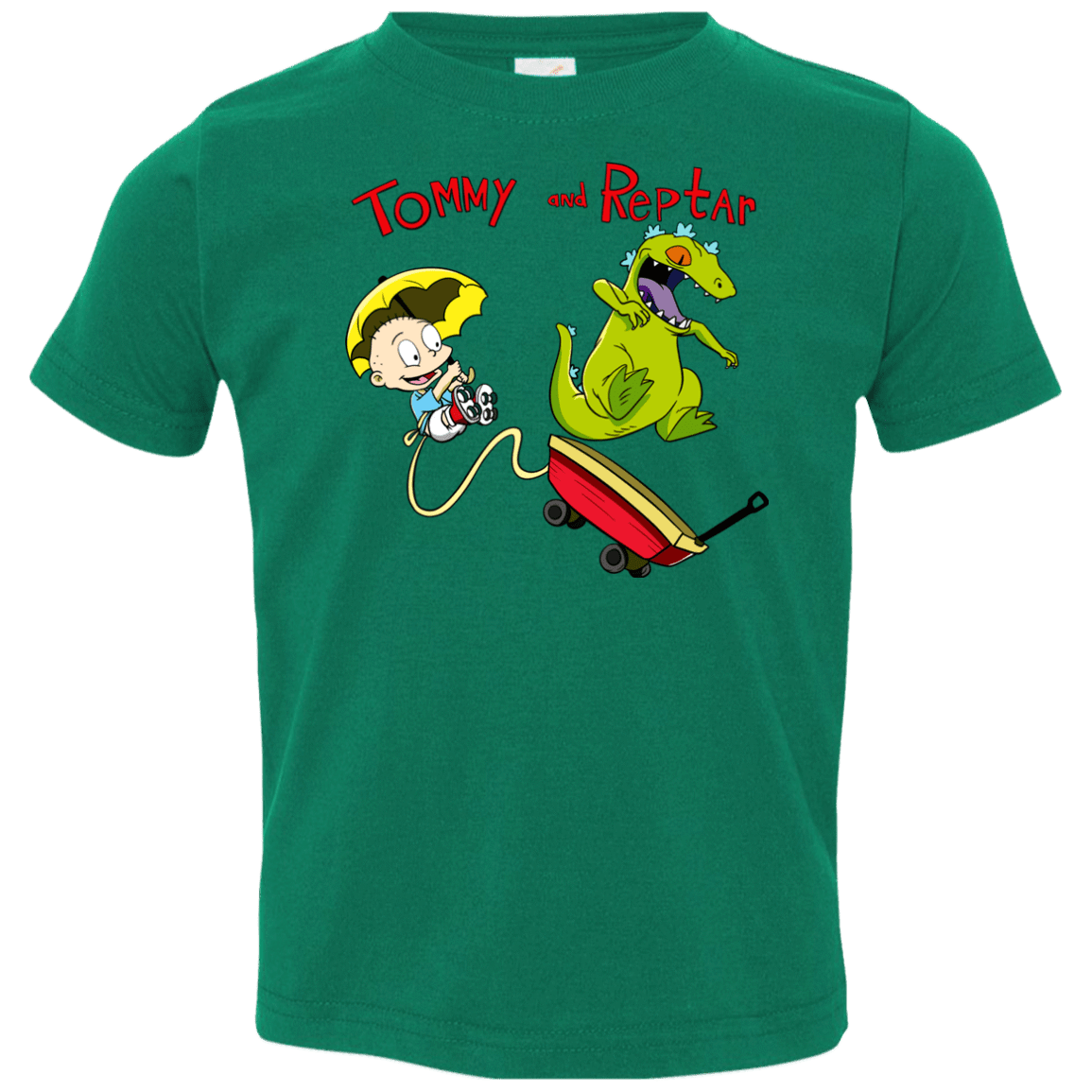 T-Shirts Kelly / 2T Tommy and Reptar Toddler Premium T-Shirt