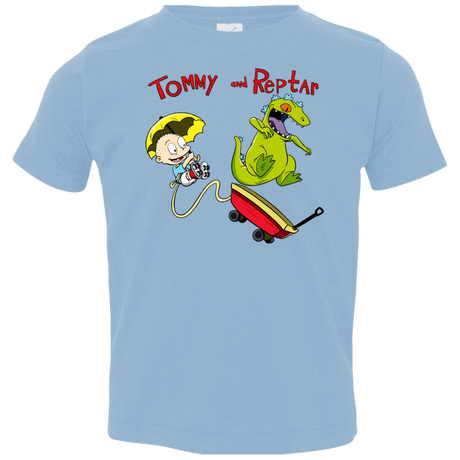 T-Shirts Light Blue / 2T Tommy and Reptar Toddler Premium T-Shirt