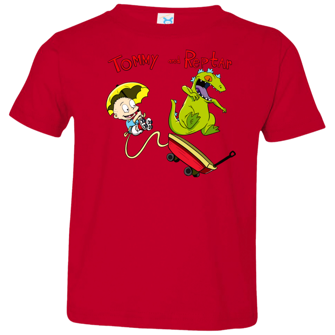 T-Shirts Red / 2T Tommy and Reptar Toddler Premium T-Shirt