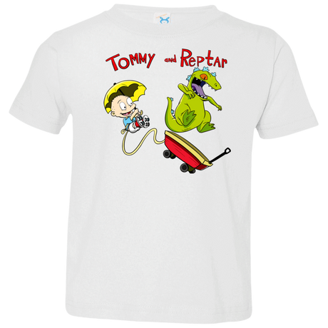 T-Shirts White / 2T Tommy and Reptar Toddler Premium T-Shirt