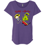 Tommy and Reptar Triblend Dolman Sleeve