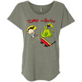 Tommy and Reptar Triblend Dolman Sleeve