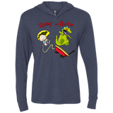 T-Shirts Vintage Navy / X-Small Tommy and Reptar Triblend Long Sleeve Hoodie Tee