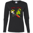 T-Shirts Black / S Tommy and Reptar Women's Long Sleeve T-Shirt