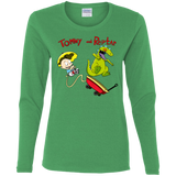 T-Shirts Irish Green / S Tommy and Reptar Women's Long Sleeve T-Shirt