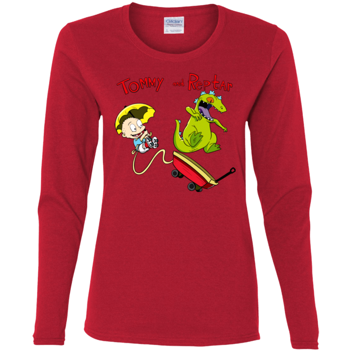 Tommy and Reptar Women's Long Sleeve T-Shirt