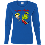 T-Shirts Royal / S Tommy and Reptar Women's Long Sleeve T-Shirt