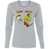 T-Shirts Sport Grey / S Tommy and Reptar Women's Long Sleeve T-Shirt