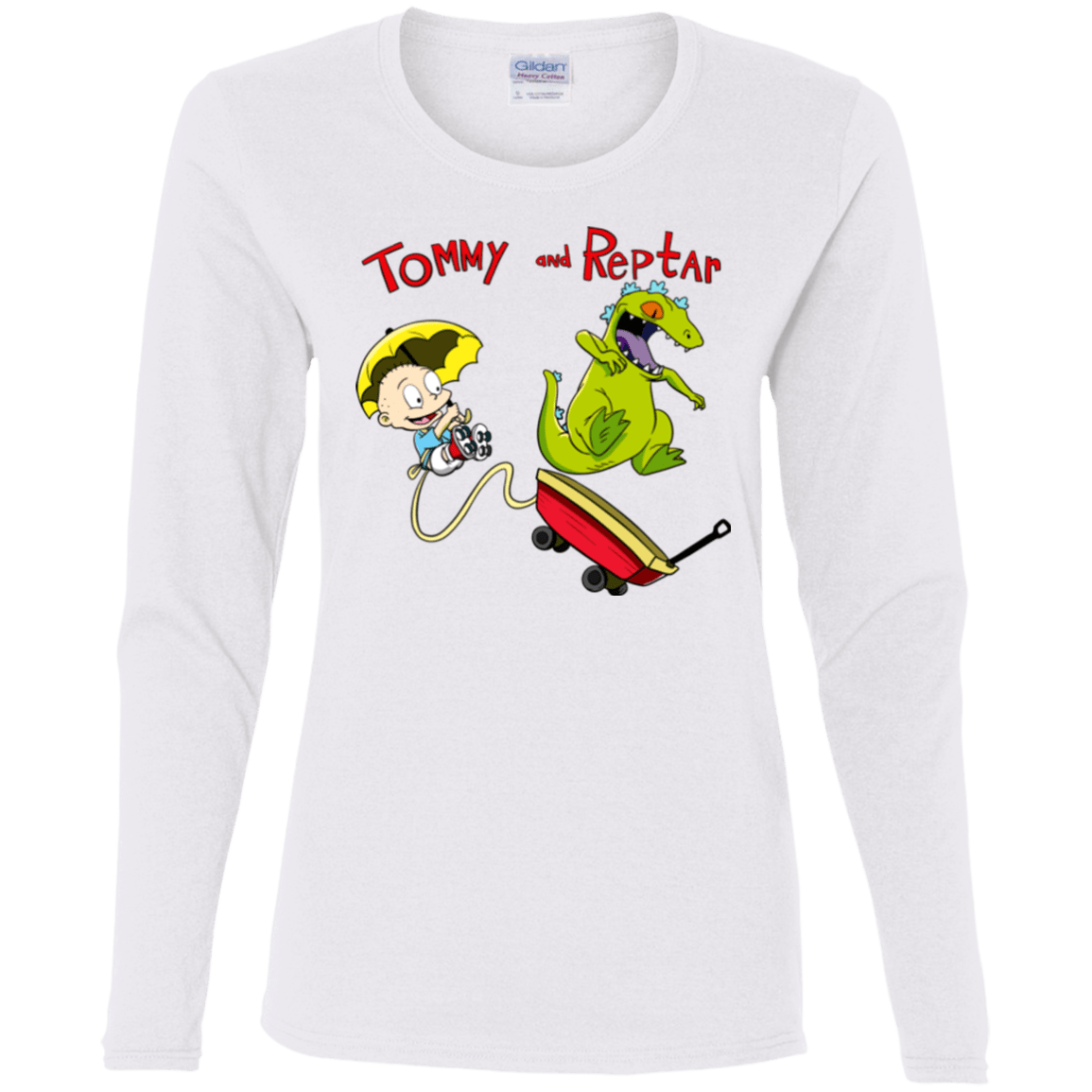 Tommy and Reptar Women's Long Sleeve T-Shirt