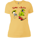 T-Shirts Banana Cream/ / X-Small Tommy and Reptar Women's Premium T-Shirt