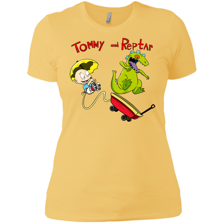 T-Shirts Banana Cream/ / X-Small Tommy and Reptar Women's Premium T-Shirt