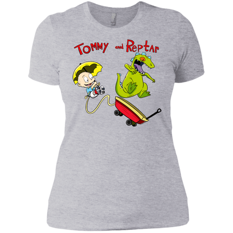 T-Shirts Heather Grey / X-Small Tommy and Reptar Women's Premium T-Shirt