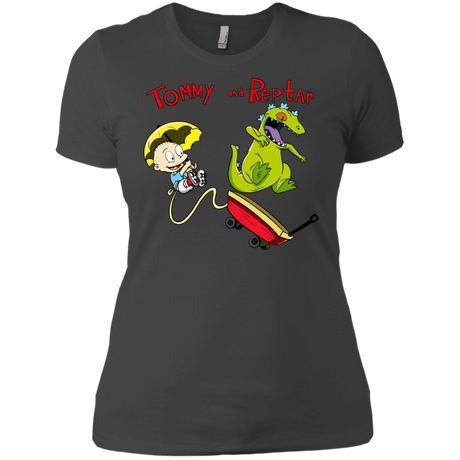 T-Shirts Heavy Metal / X-Small Tommy and Reptar Women's Premium T-Shirt