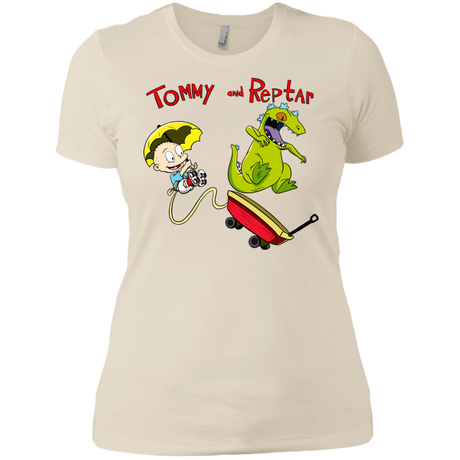 T-Shirts Ivory/ / X-Small Tommy and Reptar Women's Premium T-Shirt