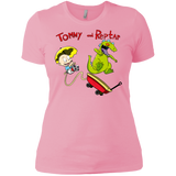 T-Shirts Light Pink / X-Small Tommy and Reptar Women's Premium T-Shirt
