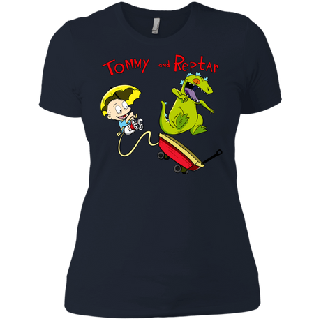 T-Shirts Midnight Navy / X-Small Tommy and Reptar Women's Premium T-Shirt