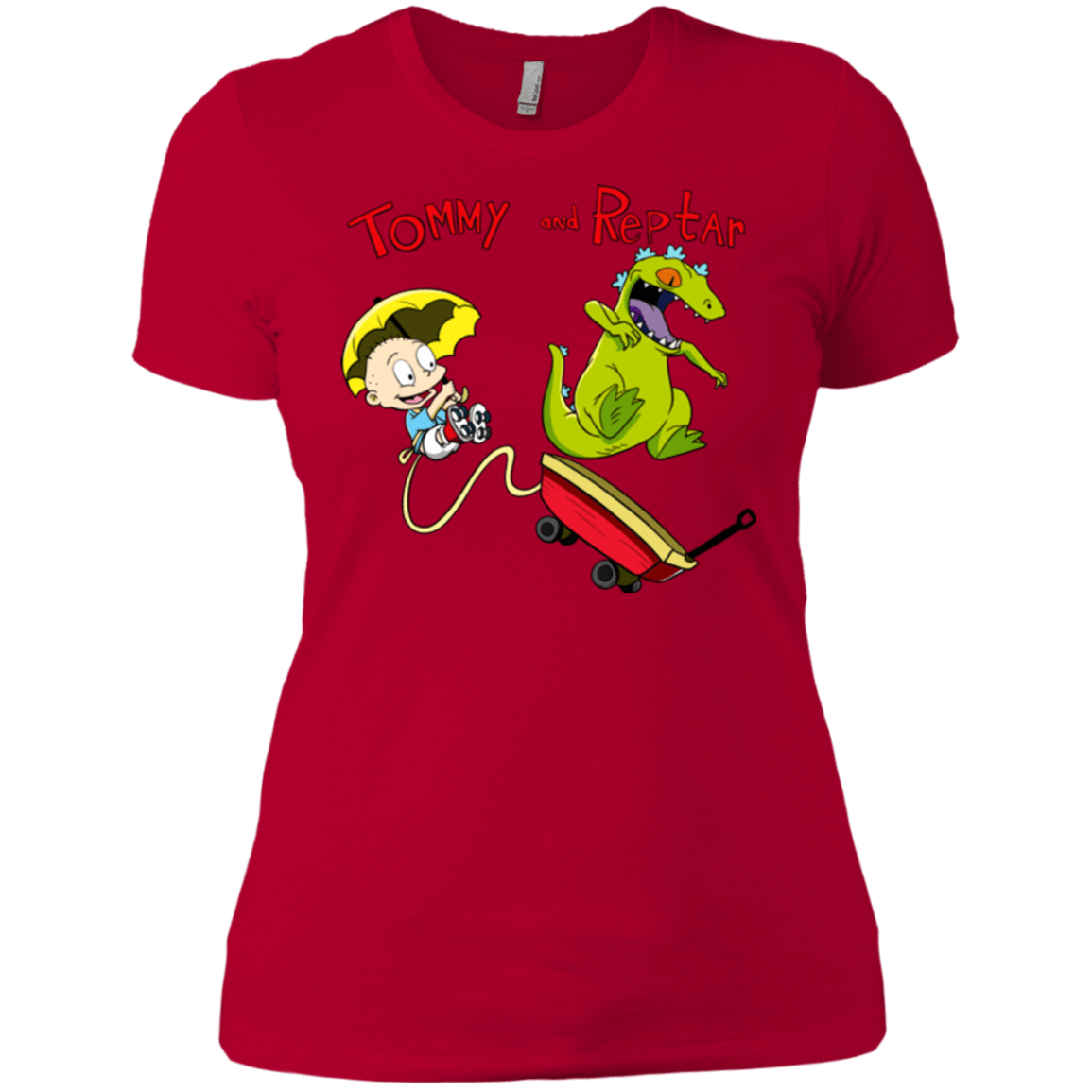 Tommy and Reptar Women's Premium T-Shirt