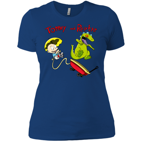 T-Shirts Royal / X-Small Tommy and Reptar Women's Premium T-Shirt