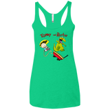 T-Shirts Envy / X-Small Tommy and Reptar Women's Triblend Racerback Tank