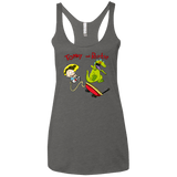 Tommy and Reptar Women's Triblend Racerback Tank