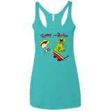 T-Shirts Tahiti Blue / X-Small Tommy and Reptar Women's Triblend Racerback Tank