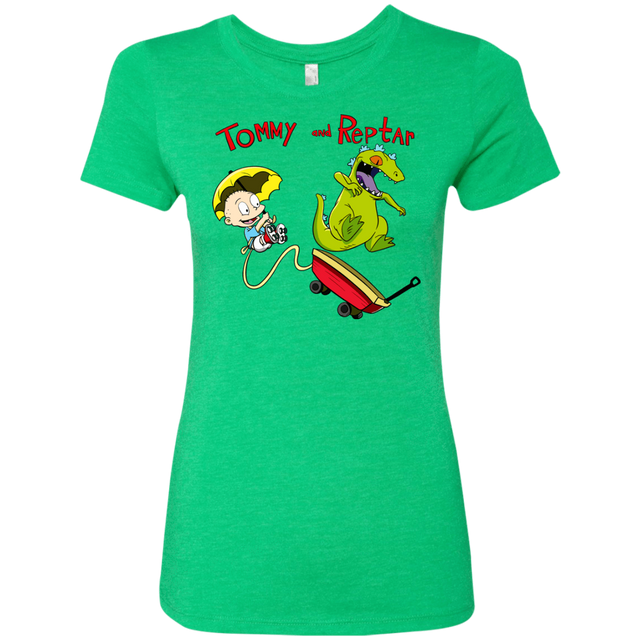 T-Shirts Envy / S Tommy and Reptar Women's Triblend T-Shirt