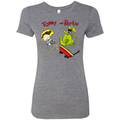 Tommy and Reptar Women's Triblend T-Shirt