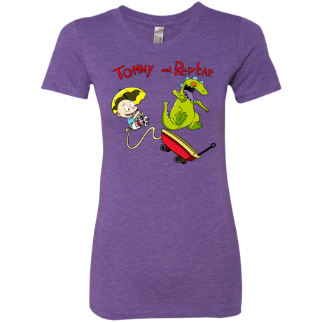 Tommy and Reptar Women's Triblend T-Shirt