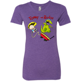 T-Shirts Purple Rush / S Tommy and Reptar Women's Triblend T-Shirt