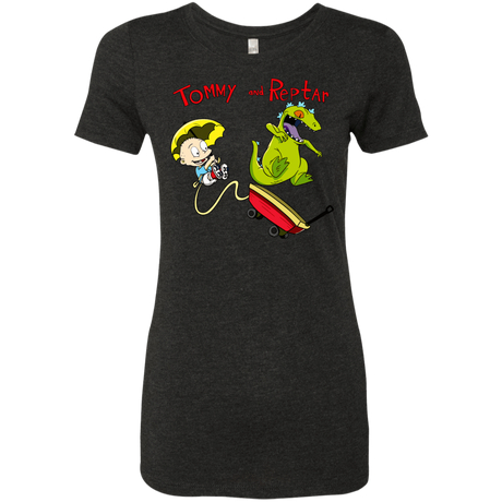 T-Shirts Vintage Black / S Tommy and Reptar Women's Triblend T-Shirt