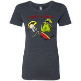 T-Shirts Vintage Navy / S Tommy and Reptar Women's Triblend T-Shirt