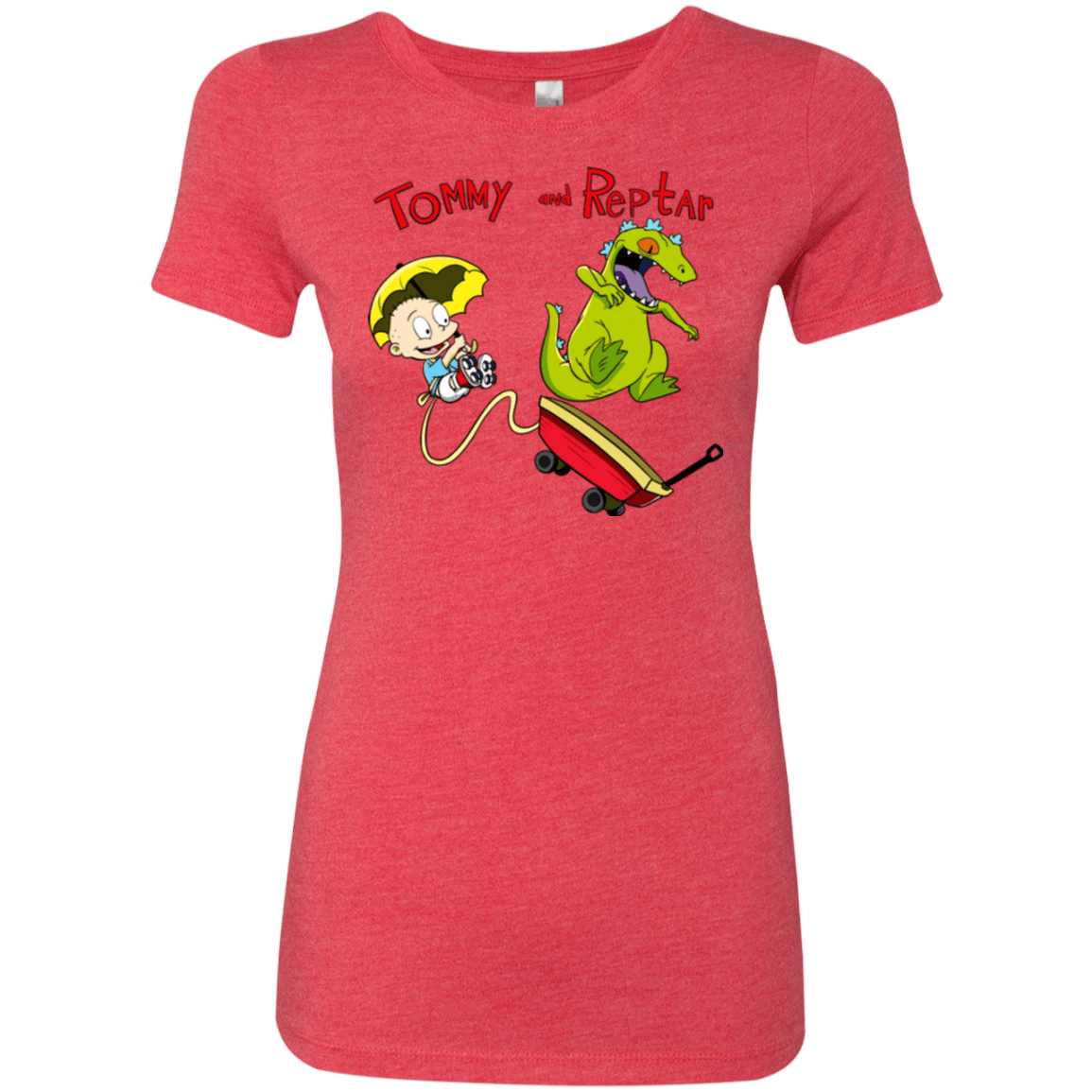 Tommy and Reptar Women's Triblend T-Shirt