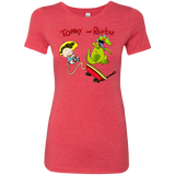 T-Shirts Vintage Red / S Tommy and Reptar Women's Triblend T-Shirt