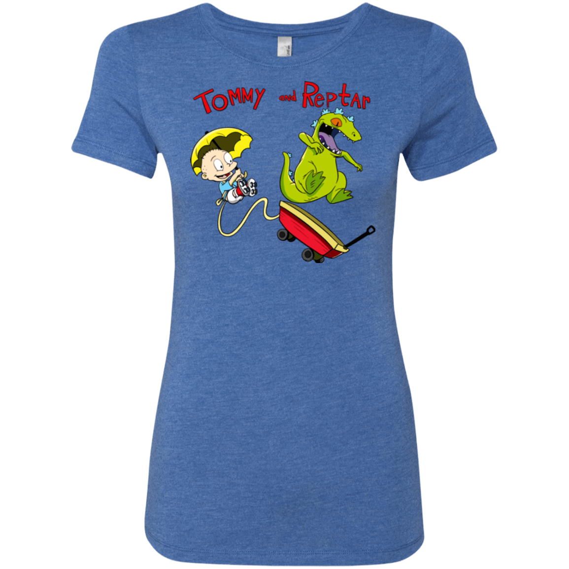 Tommy and Reptar Women's Triblend T-Shirt