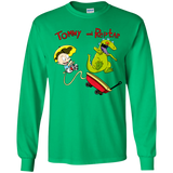 T-Shirts Irish Green / YS Tommy and Reptar Youth Long Sleeve T-Shirt