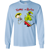 T-Shirts Light Blue / YS Tommy and Reptar Youth Long Sleeve T-Shirt