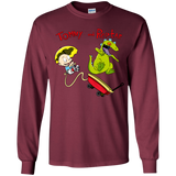 T-Shirts Maroon / YS Tommy and Reptar Youth Long Sleeve T-Shirt