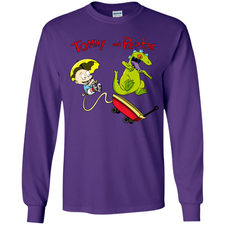 Tommy and Reptar Youth Long Sleeve T-Shirt