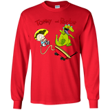 T-Shirts Red / YS Tommy and Reptar Youth Long Sleeve T-Shirt
